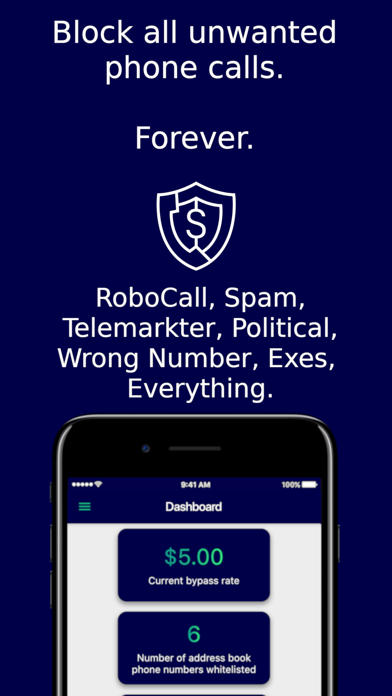 RoboStopper Call Blocker Screenshot