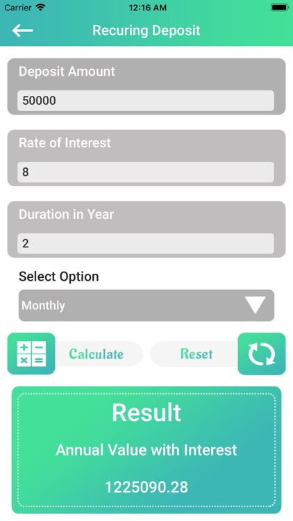 IFinance Interest Calc screenshot-3