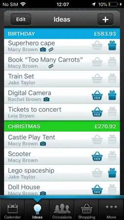 Gift Plan screenshot 4