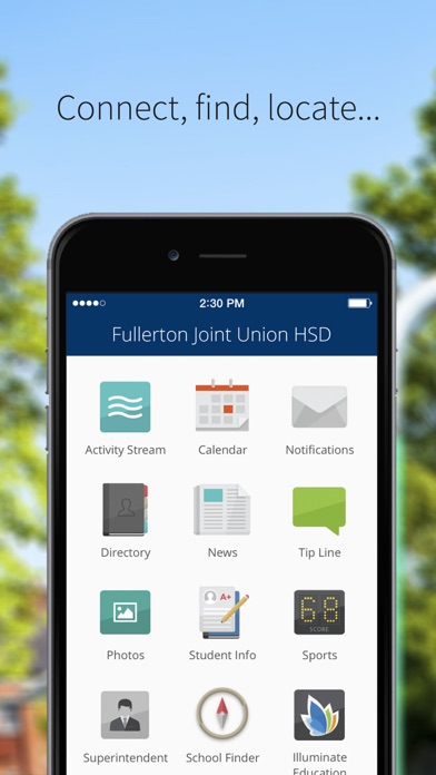 Fullerton Joint Union HSD Screenshot