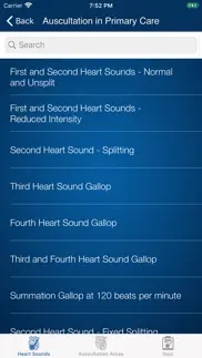 heart sounds auscultation iphone screenshot 2