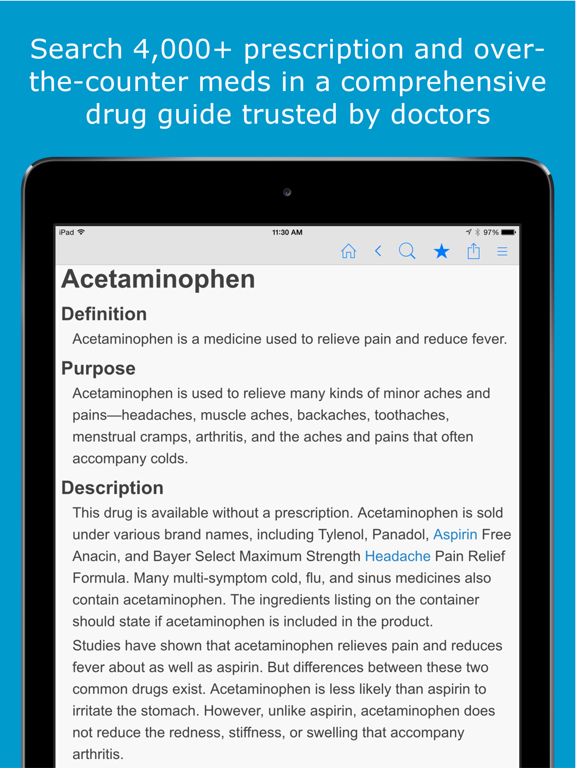 Screenshot #4 pour Medicine Dictionary