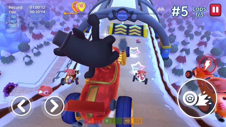 Starlit On Wheels: Super Kart screenshot-4