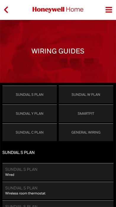 Honeywell Home Wiring Guide Screenshot