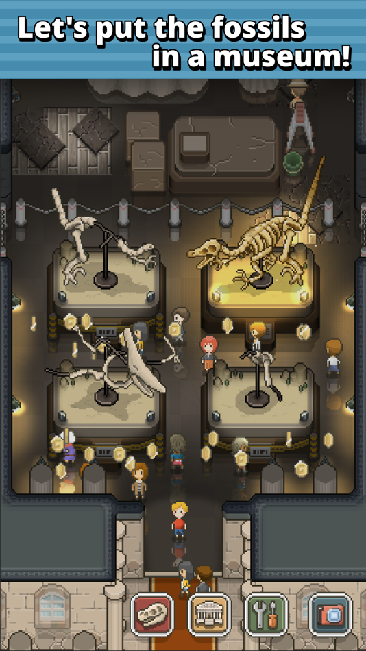 #2. TAP! DIG! MY MUSEUM! (iOS) 由: takuya ori
