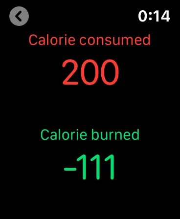 Screenshot #2 pour Calorie Tracker°