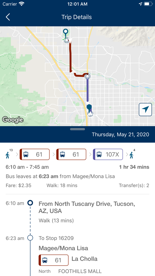#6. Sun Tran (iOS) Podle: Tucson Suntran