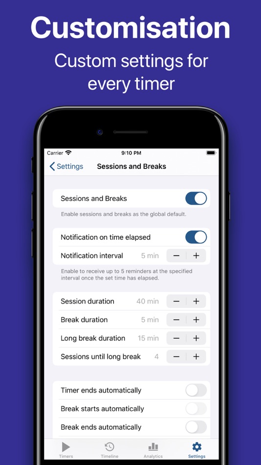 #4. Timist - Focus Time Tracker (iOS) 由: Benedict Bartsch