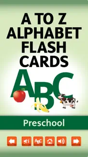 english alphabet flash cards iphone screenshot 2