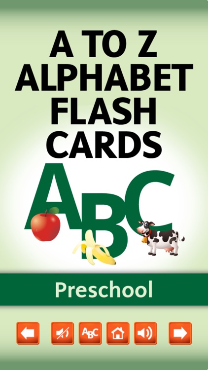 English Alphabet Flash Cards