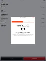 irecorder pro - simpletouch ipad bildschirmfoto 4