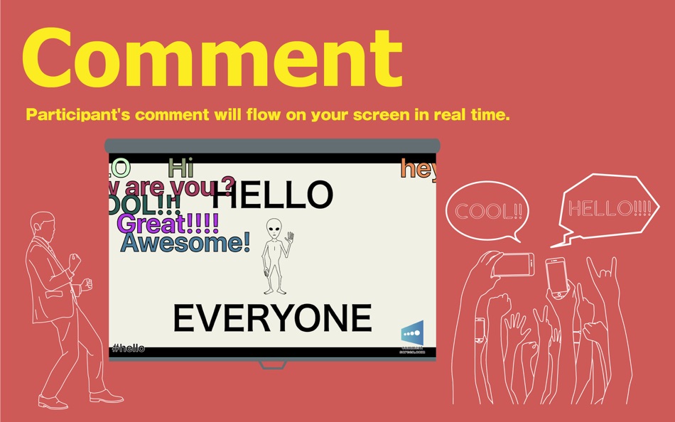 #2. CommentScreen (macOS) Ved: AIdeaLab Inc.