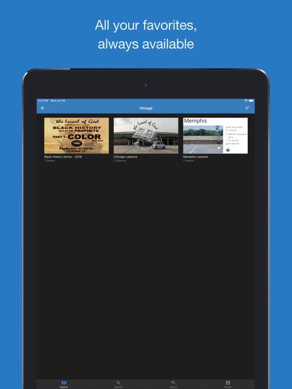 Screenshot #6 pour IOG Bible TV