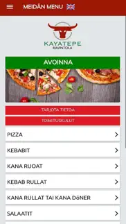 ravintola kayatepe iphone screenshot 2