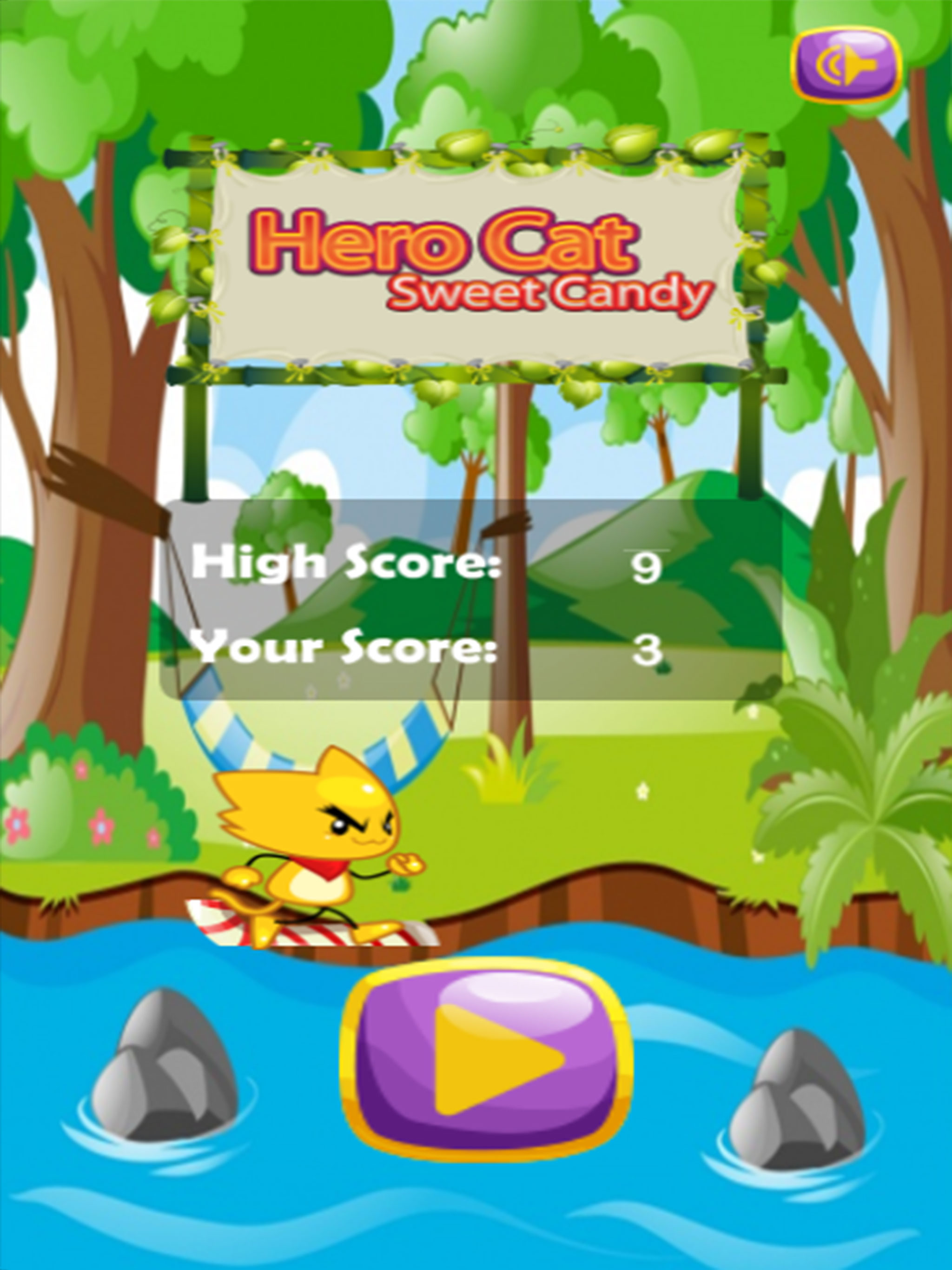 Hero Cat Sweet Candy screenshot 4