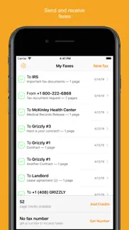 genius fax - faxing app iphone screenshot 3