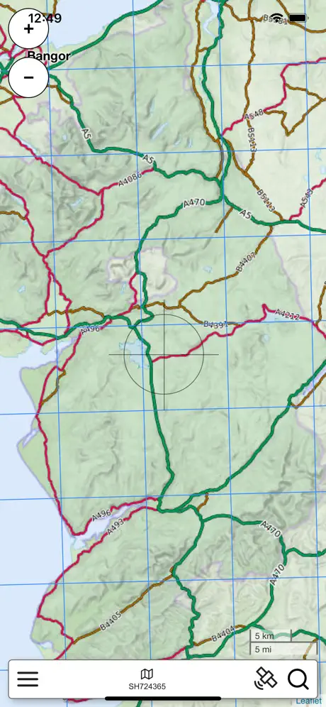 Snowdonia Outdoor Map