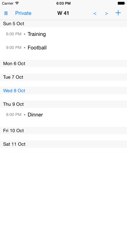 Week View Calendar Premium