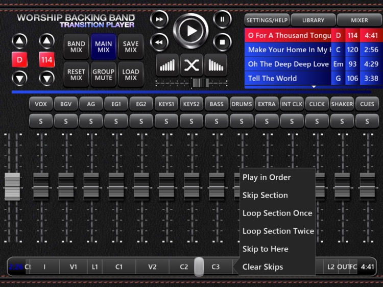 Worship Backing Band for iPad