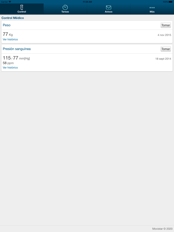 Screenshot #5 pour Seguimiento de mi salud.