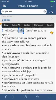 collins italian-english iphone screenshot 1