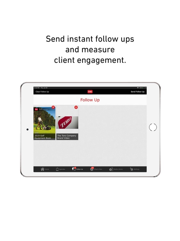 Toro Advantage iPad screenshot 4 - Business app