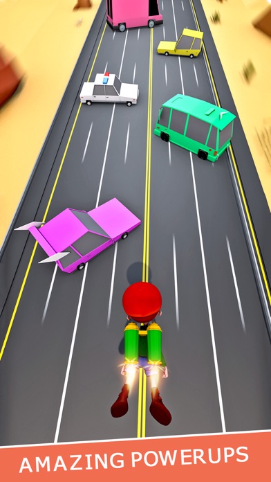 Screenshot #3 pour Rush Hour - Endless Car Jump