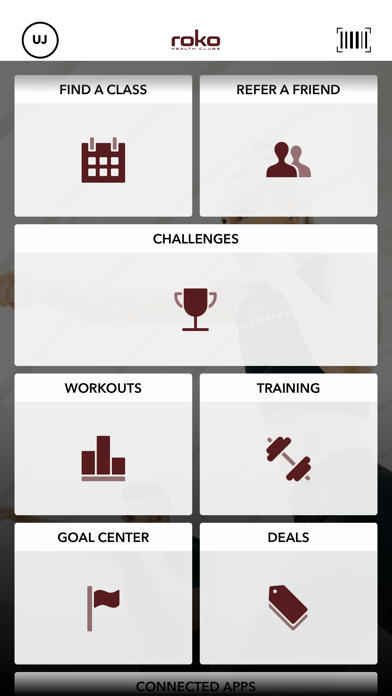 Roko Health Clubs Screenshot