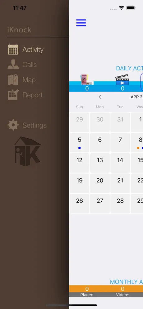iKnock Organizer