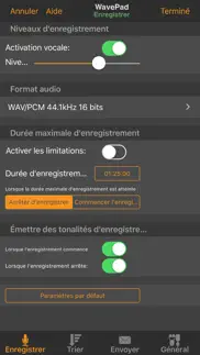 wavepad – Éditeur audio iphone screenshot 4