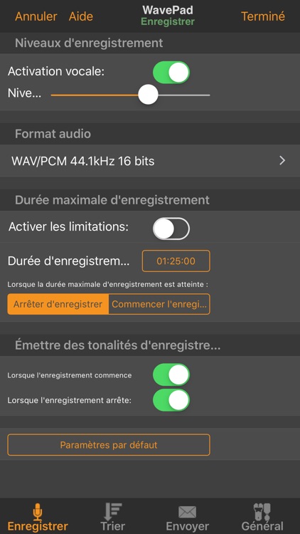 WavePad – Éditeur audio screenshot-3