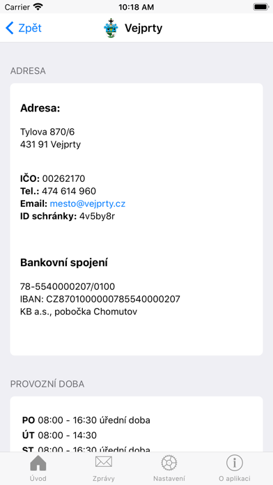 Screenshot #3 pour Město Vejprty