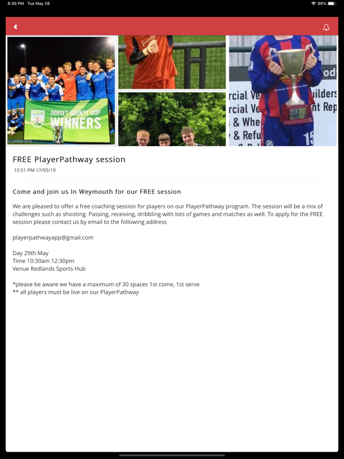 Champion Player Pathway