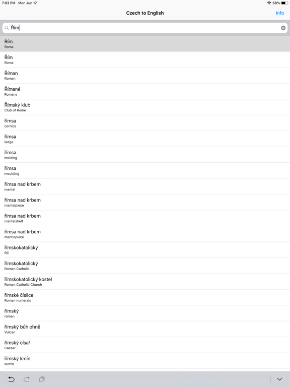 Screenshot #6 pour Dictionary English/Czech