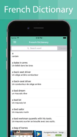 Game screenshot French Dictionary Offline Pre apk