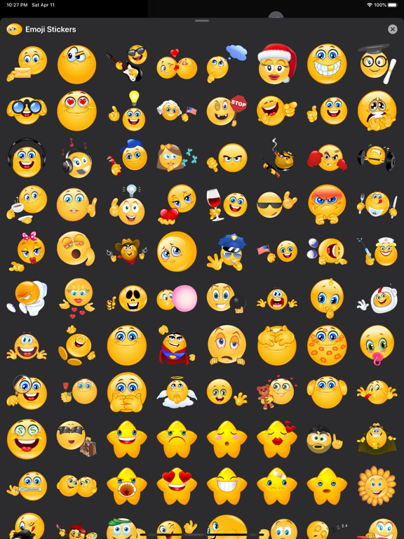 Screenshot #4 pour Emojis Gold & Stickers