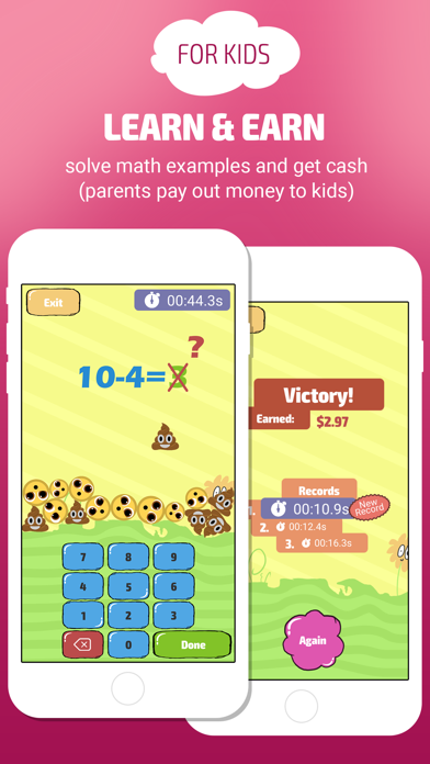 Learn Math & Earn Pocket Moneyのおすすめ画像1