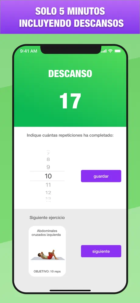 5 minutos de Home Fitness