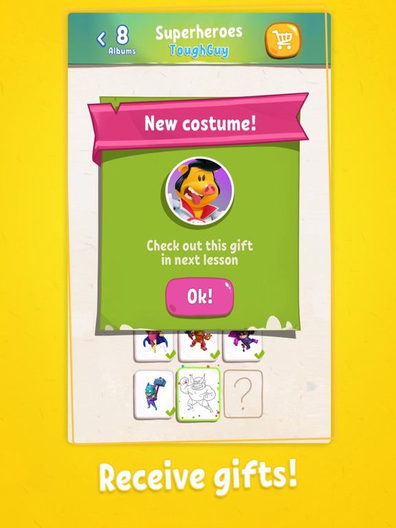 Drawing Games for Kids: Piggly iPad screenshot
