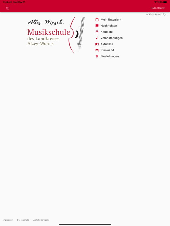 Screenshot #4 pour Kreismusikschule Alzey-Worms
