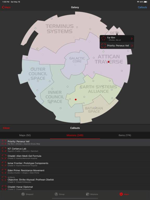 MEGameTracker iPad screenshot 10 - Reference app