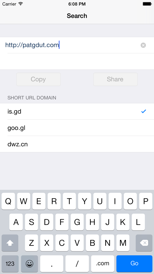 Short URL Maker - 1.9.13 - (iOS)