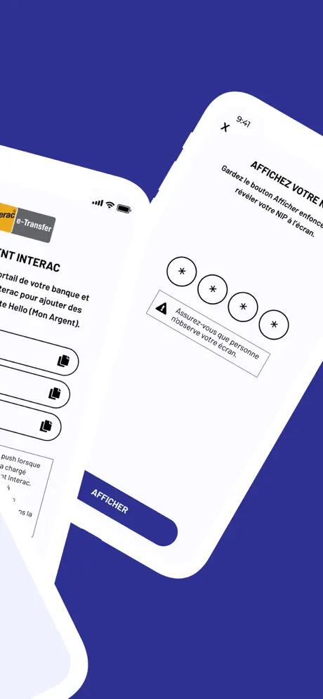 L'application mobile Hello