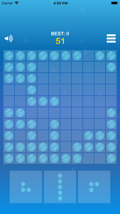 Screenshot #1 pour Bubble Blocks Puzzle