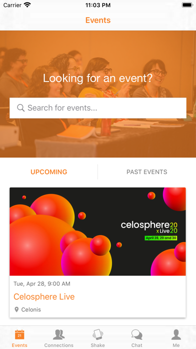 Celonis Events iPhone screenshot 2 - Business app