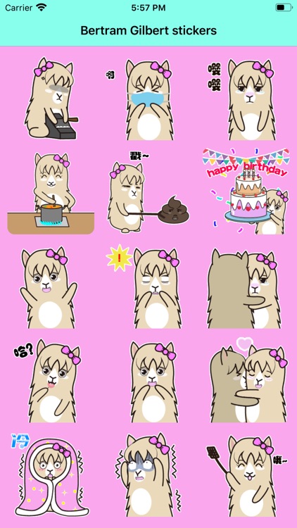 Bertram Gilbert stickers