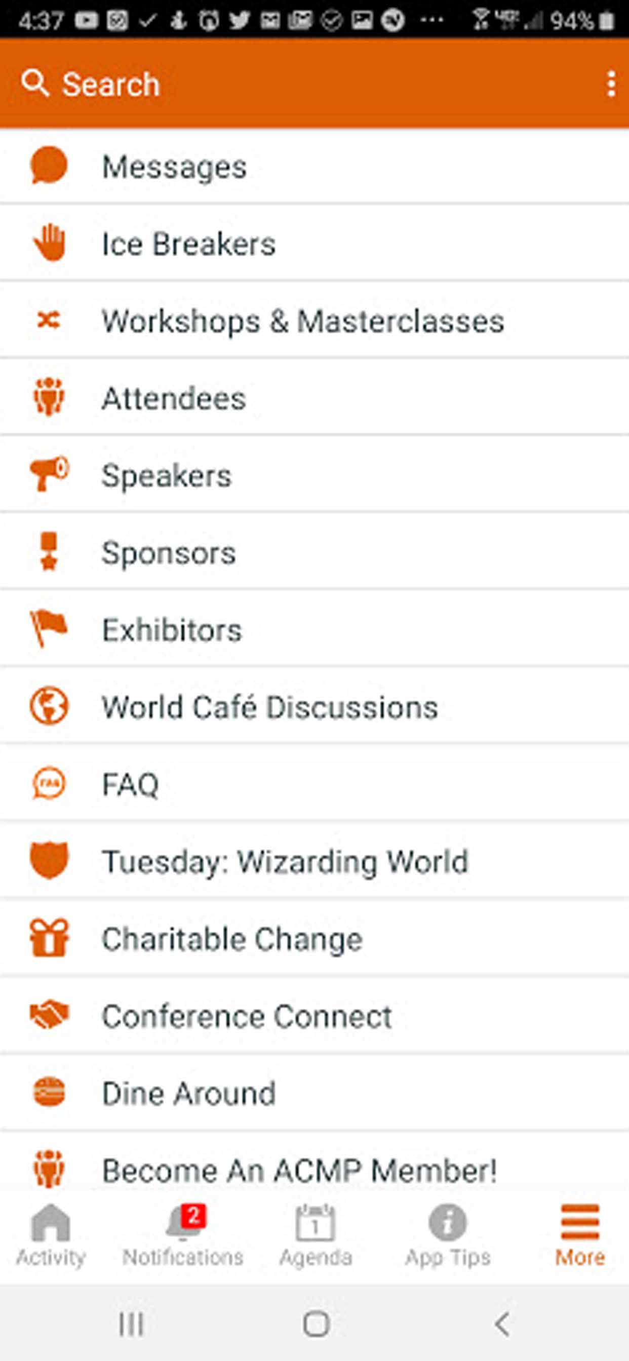 ACMP Change Management Conf screenshot 3