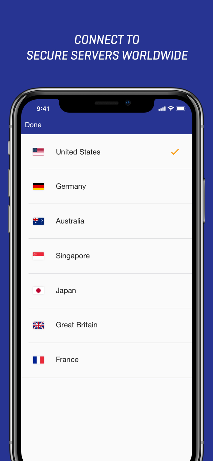 Rocket VPN – Private Browsing