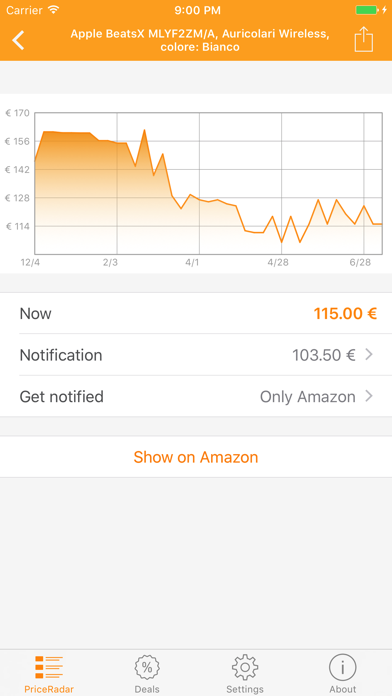 Screenshot #3 pour PriceRadar