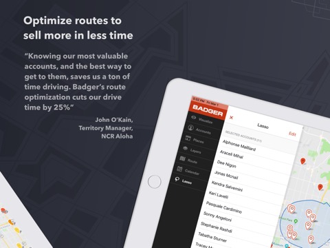 Badger Maps: #1 Route Plannerのおすすめ画像2